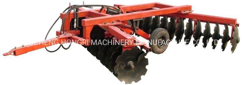 Hongri Agricultural Machinery Hydraulic Trailed Heavy Disc Harrow