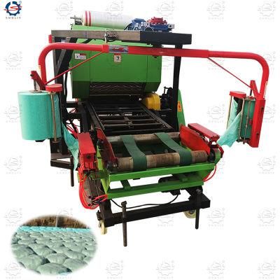 Baling Machine Silage Harvester and Baler Peanut Straw Baler with Diesel Engine