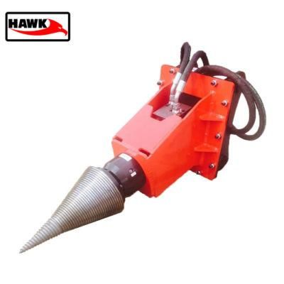 Hydraulic Drilling Machine Excavator Cone Log Splitter