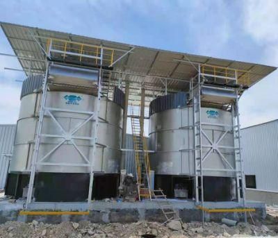 Hot Sale Automatic Composting Tower Special for Pig Farms Solid Waste Treatment Equipment