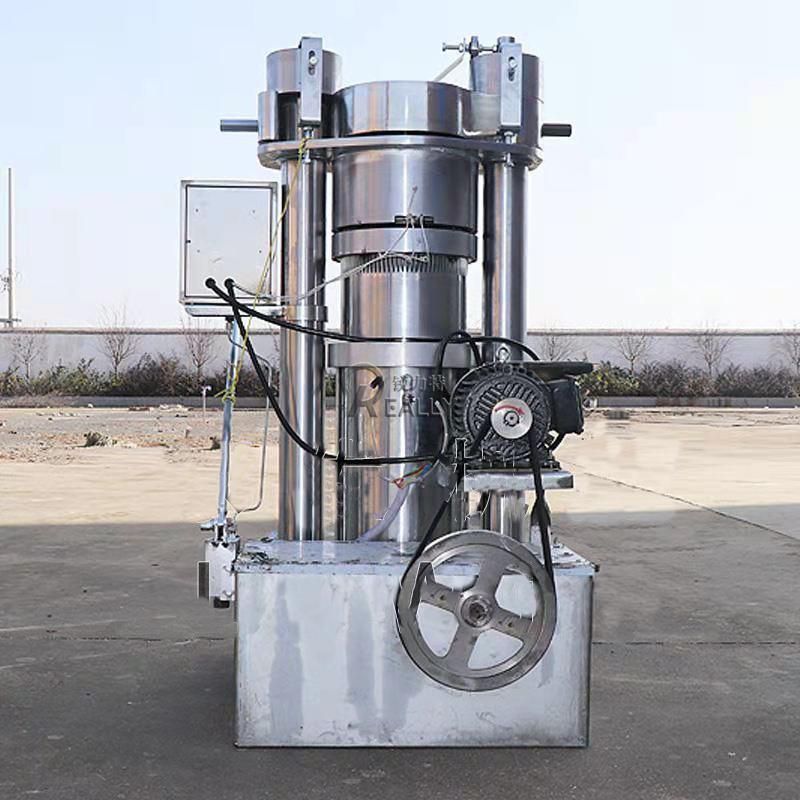 Industrial Automatic Oil Press Machine Oil Pressing Making Machine Nuts Seeds Automatic Hydraulic Cold Oil Extractor Coconut Oil Expeller Extraction Olive Crush