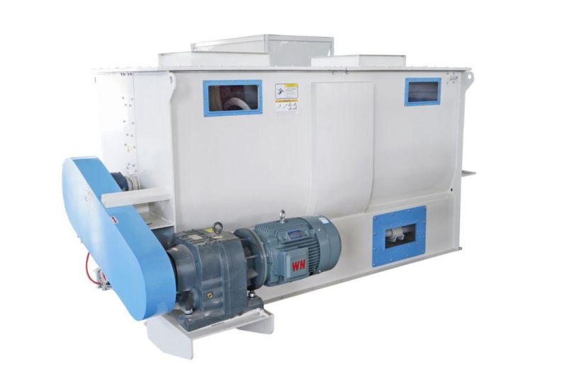 Animal Powder Feed Ribbon Blender Machine with High Homogeneity