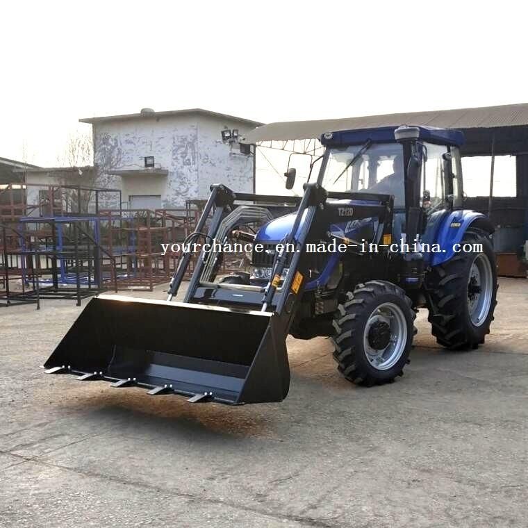 Africa Hot Sale Tz12D Heavy Duty Front End Loader with 2-2.4m Width Standard Bucket for 90-140HP Tractor