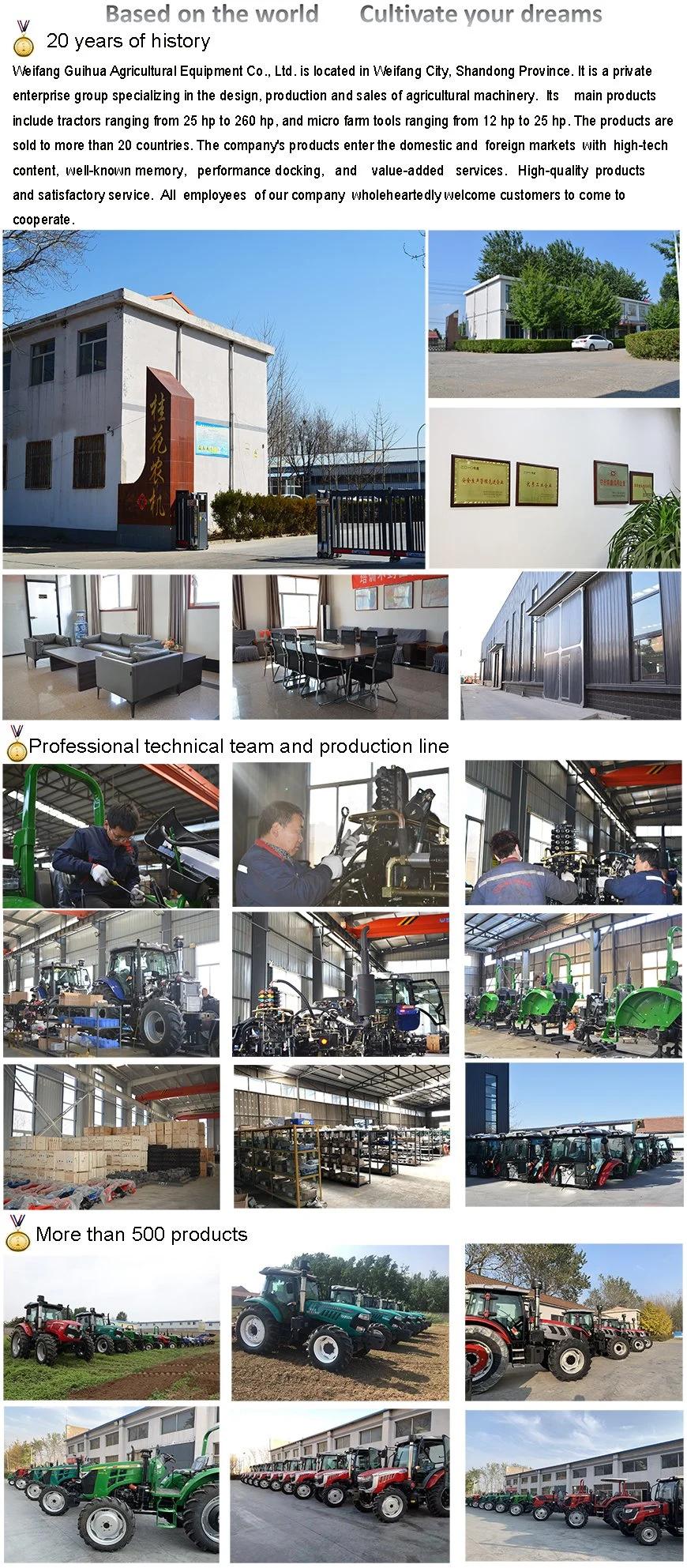 China Hot Brand Weifang 20 Years Factory Output Same as Foton Mini Farm Tractor /Lawn Garden Tractor with Cab