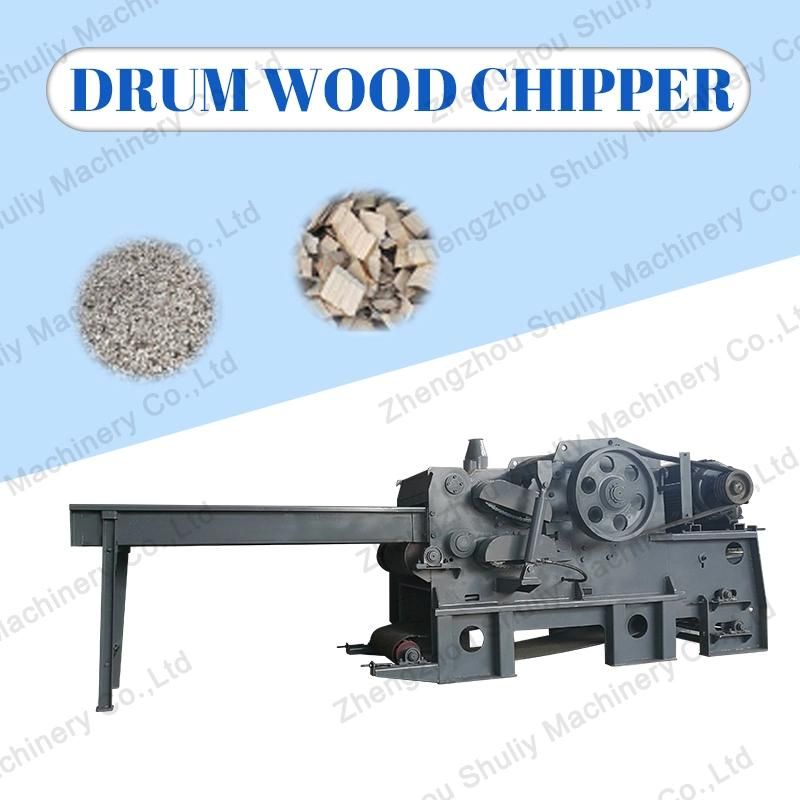 Factory Price Industrial Drum Wood Chipper Shredder Machine for Sale