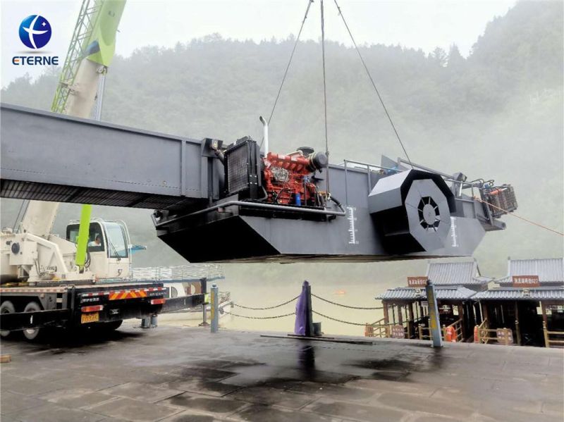Et Machinery Weed Harvester Dredger for River Cleaning