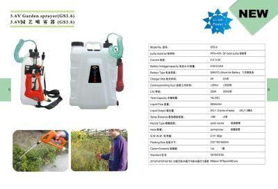 24L Plant Protection in Greenhouses Stock Protection Health and Hygiene in Public Mist Blower Cold Fogger Power Machine Sprayer