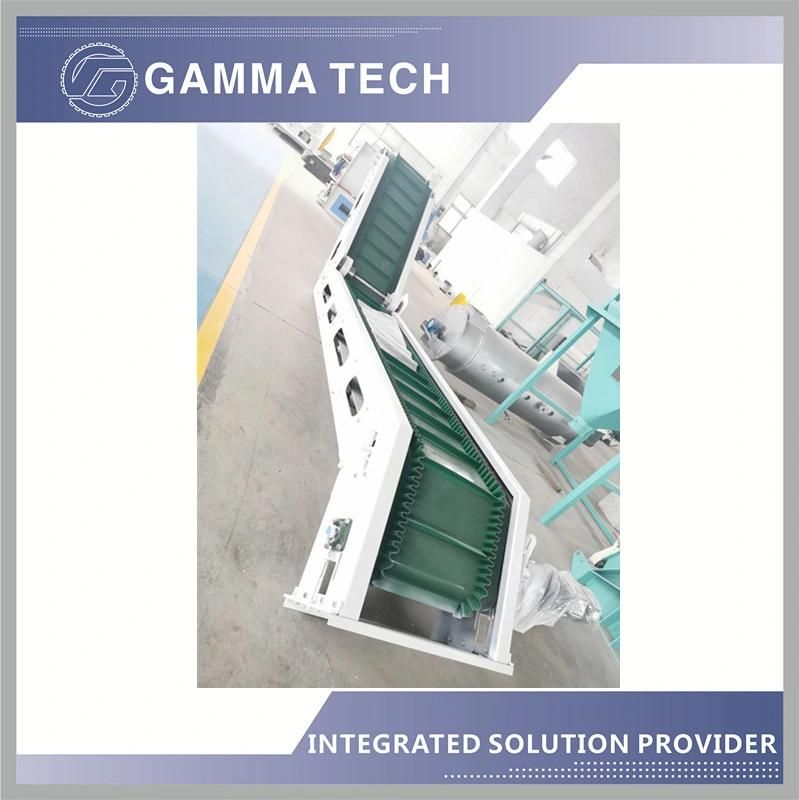 Customised Assembly Line Farm Transfer PVC Green Belt Conveyor for Workshop