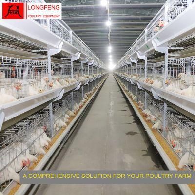 Hopper Trolley Cart Professional Longfeng Poultry Incubator Broiler Chicken Cage
