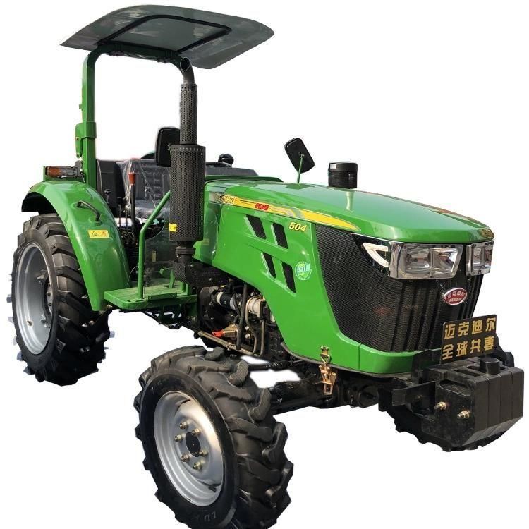 Second Used Tractors Compact Tractor 50HP/60HP/70HP Small Farm Tractor with Well-Known Brand Diesel Engine