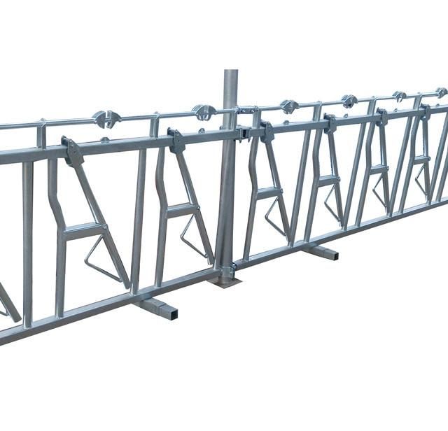 Cow Livestock Used Cow Self-Locking Cattle Headlocks Feeder for Sale