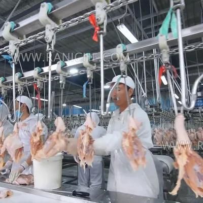 300-1000bph Poultry Processing Plant Chicken Duck Butcher Slaughter Machinery