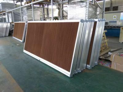 High Hydroscopicity Craft Paper Wet Curtain Cooling Pad for Poultry/ Commercial Greenhouse Cooling/ Ventilation