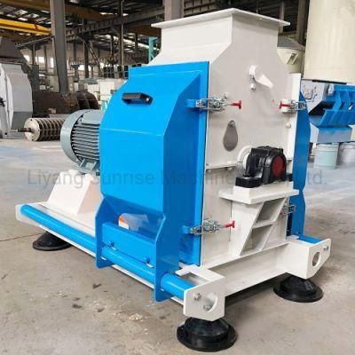 China Supply Wide Hammer Mill with ISO for Fish Feed and Suckling Pig Feed