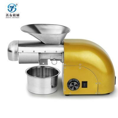 Mini Automatic Sunflower Coconut Canola Oil Maker Expeller Olive Oil Palm Kernel Oil Press Machine for Home Use