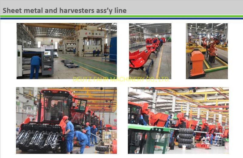 Farm Machinery Agricultual Machine Kubota Similar Grain Corn Rice Wheat Combine Harvester