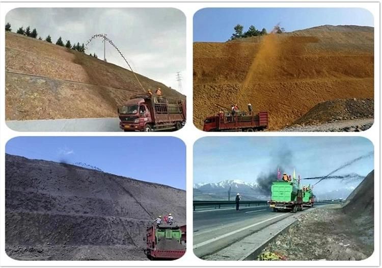 Slope Greening Protection Hydraulic Hydroseeder Machine