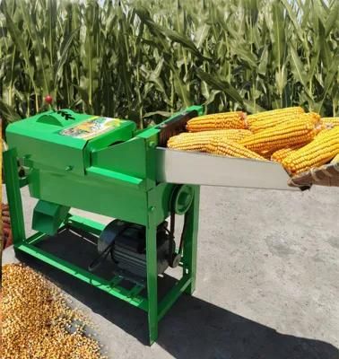 Corn Thresher Maize Sheller Machine Electric Motor Corn Sheller Portable Multi Crop Peeler
