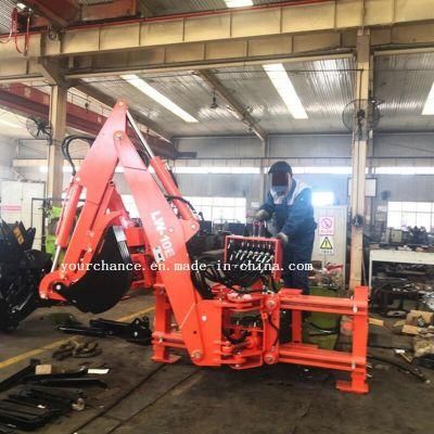 Tip Quality Advance Excavating Machine Lwe Series Pto Drive Side Shift Backhoe for 20-180HP Wheel Tractor