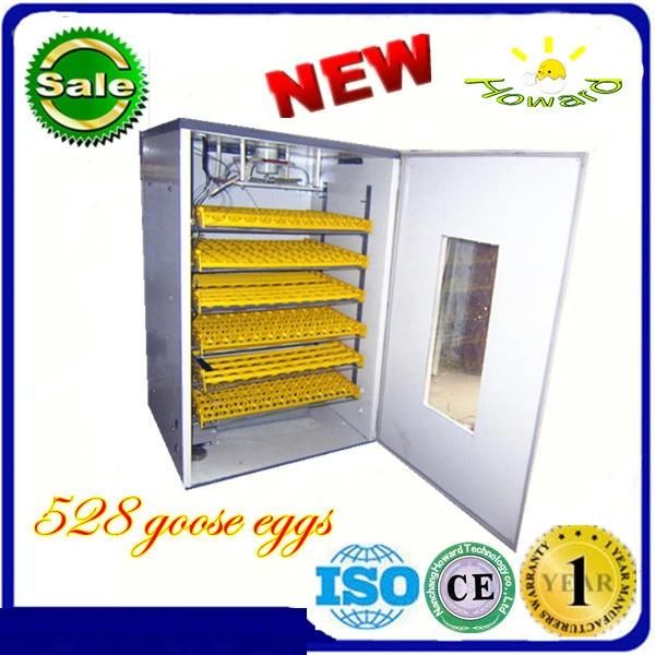 Hhd Holding 528 Eggs Full Automatic Egg Incubator for Poultry Equipment