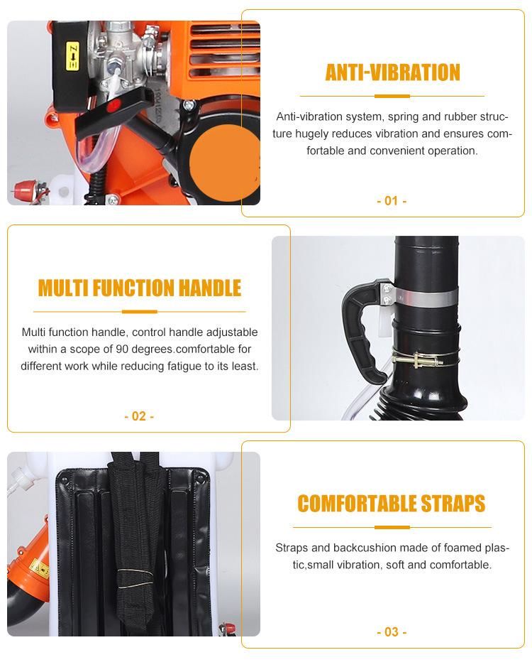 Plastic Material Farm Machinery Mist Sprayers Fog Mist Duster