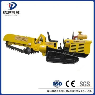 Certified Carbide Alloy Blade Trenchers Chain Walk Behind Mini Trencher