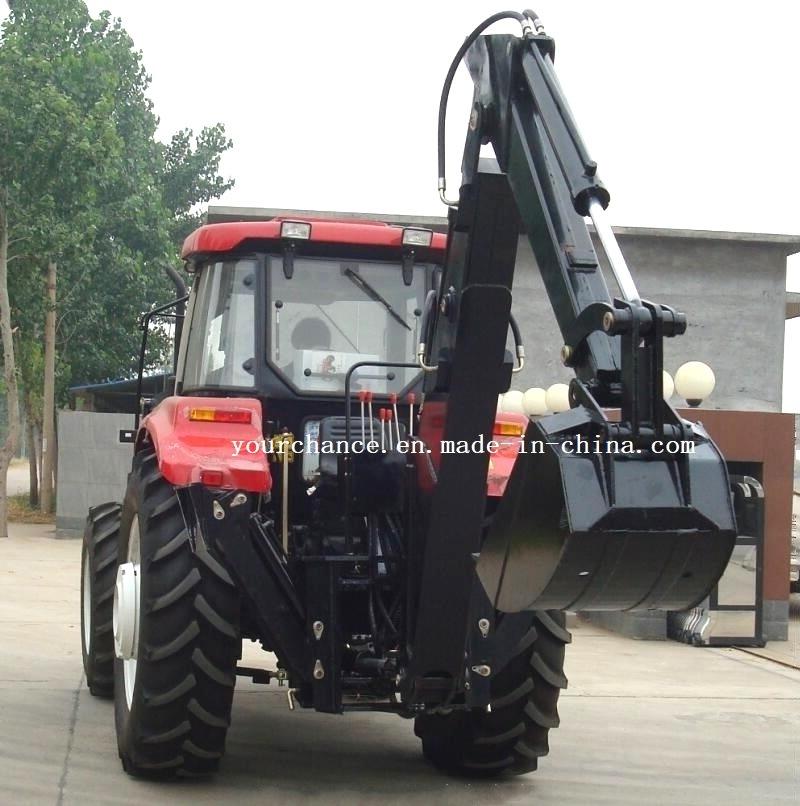 Europe Hot Selling Lw-12 CE Certificate 3 Point Hitch Pto Drive Loader Excavator Backhoe for 100-180HP Tractor Made in China