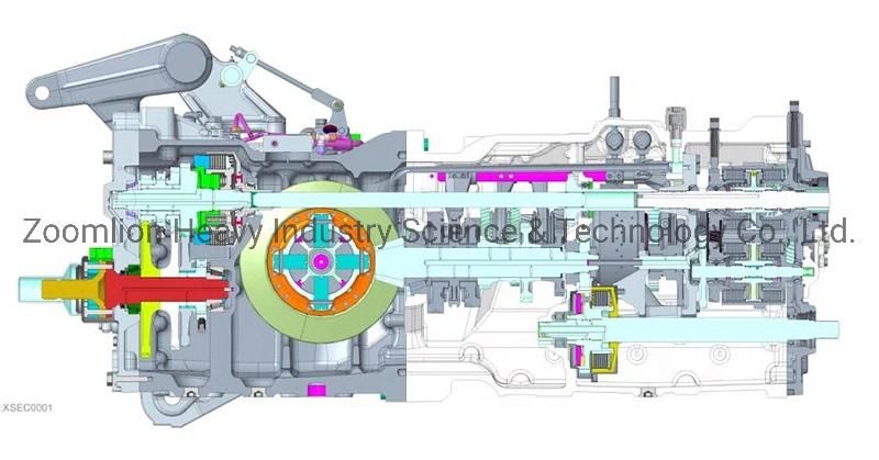 German Zf Power Train System of High Housepower Wheeled Tractor