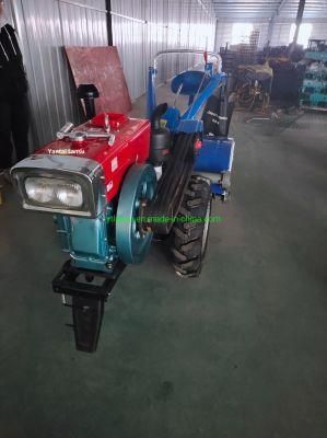 High Quality 8HP 10HP 15HP 18HP 20HP 22HP Big Power Diesel Tractor 2 Wheel Walk Hand Tractor Walking Tractor