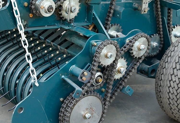 High Efficient Tractor Machine Baler Press Round Automatic Baler