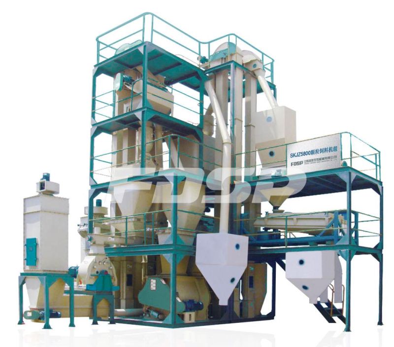 High Output Feed Pellet Making Machine Plant