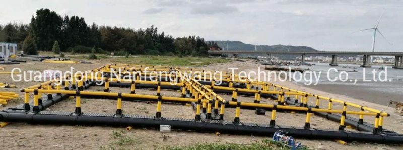 Anti-Collision HDPE Frame Pipe Fish Farming Floating Cage