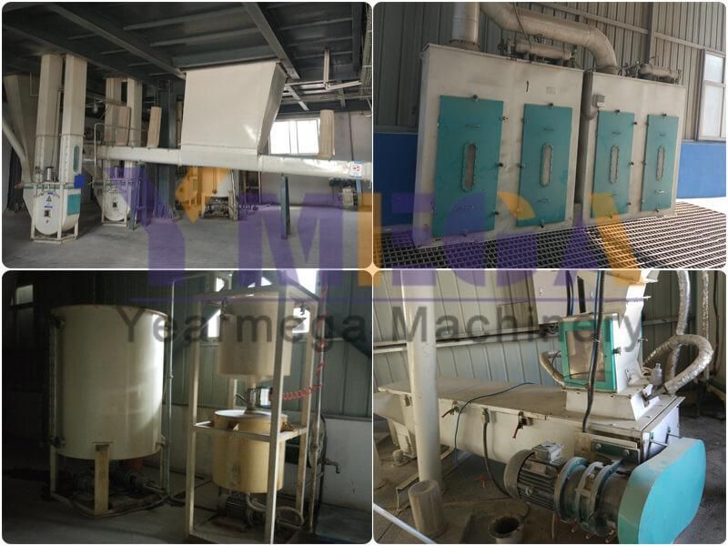 Turnkey Solution in Feed Production Automatic Animal Feed Processing Set