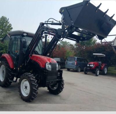 180HP 4WD Farm Tractor with 4 in 1 Bucket Front End Loader