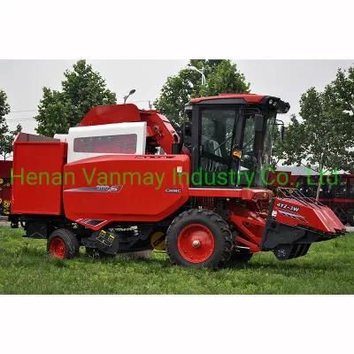 High Efficient Harvest Threshing Loading Maize Harvesting Corn Harvester