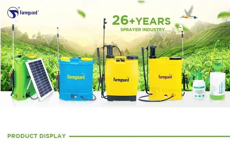 Taizhou Guangfeng 16L/20L Agricultural Knapsack Battery Electric Type Pump Solar 2 In1 Power Hand Sprayer