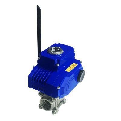 4G Lorawan Mobile Phone Controlled Electric Actuated Valves Telescopic Actuator