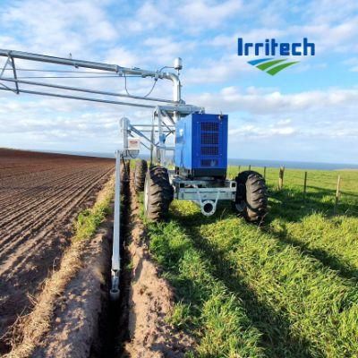 Pivot Lateral Towable with Furrow Guidance Ditch Feed with Iwob Sprinkler
