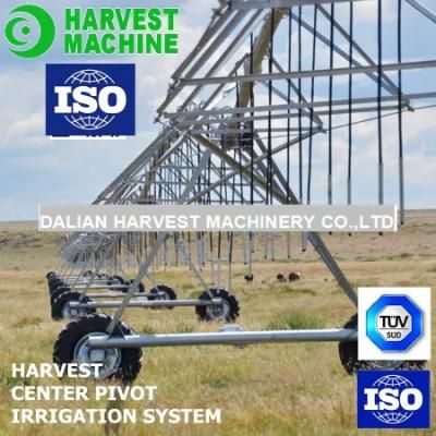 Hot Galvanized Steel Pipes Center Pivot Spraying Irrigation System