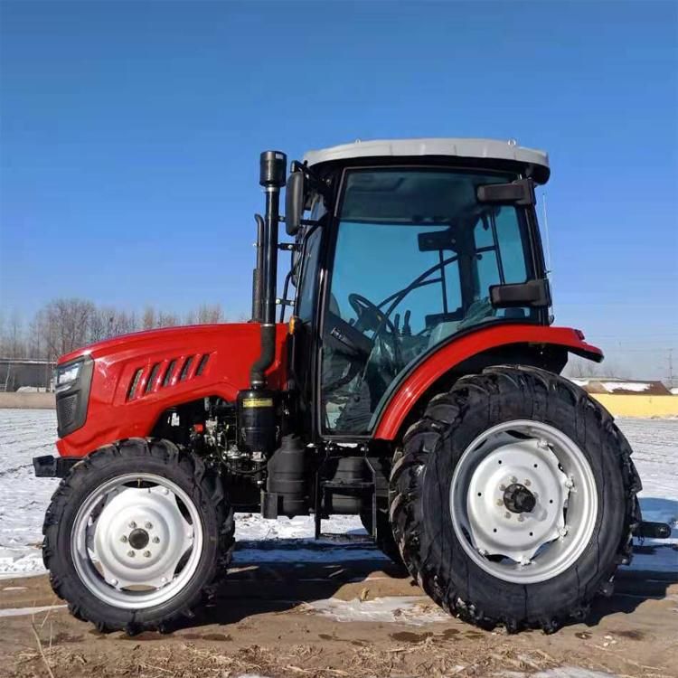 Made in Shandong China Agricultural Farm Tractor 80HP (804)