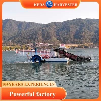Full Automatic Hydraulic Operation Water Hyacinth Harvester