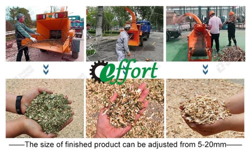 Top Quality Wood Shredder Wood Log Crusher Wood Chipping Machine