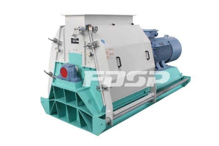 15-20 T/H Tear Circle Feed Hammer Mill Cereal Grinding Machine for Animal Feed Plant