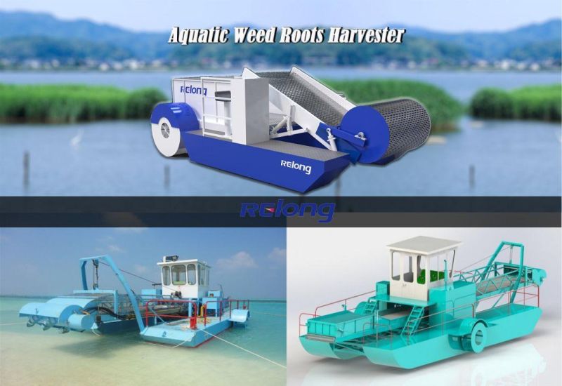 Environmentally Friendly Aquatic Plant Harvesting Machine Weed Root Harvesting