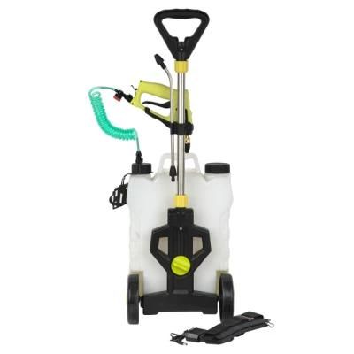 15L Electric Sprayer Trolley Trailer Backpack Power Sprayers with Wheels