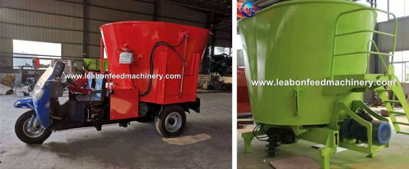 New Tmr Feeding Mixing Machine Cow Cattle Camel Feed Mixer for Dairy Farm