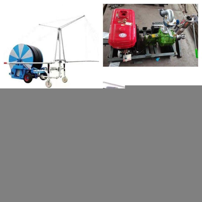 Automatic Recycling Agriculture Hose Reel Irrigation System with Truss Boom