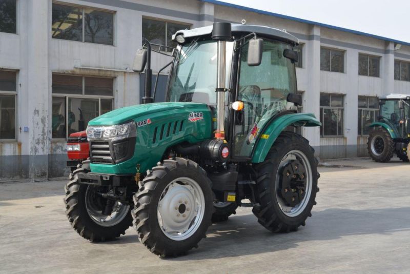 Mini Compact Garden Farm Greenhouse Use Tractor with 90HP Four-Wheel Drive