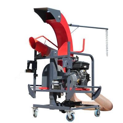Mobile Branch and Leaf Shredder Small Branch Shredder Community Cleaning Residual Branches and Leaves Shredder