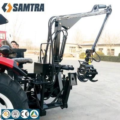 Forestry Hydraulic Timber Log Wood Crane